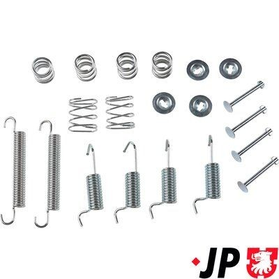 Juego de montaje, zapatas de freno traseras KIA Soul I (2008-2013)